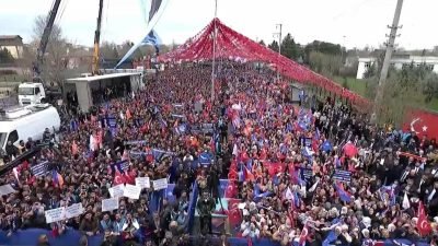 Cumhurbaşkanı ve AKP Genel Başkanı Recep Tayyip Erdoğan, Diyarbakır mitinginde,