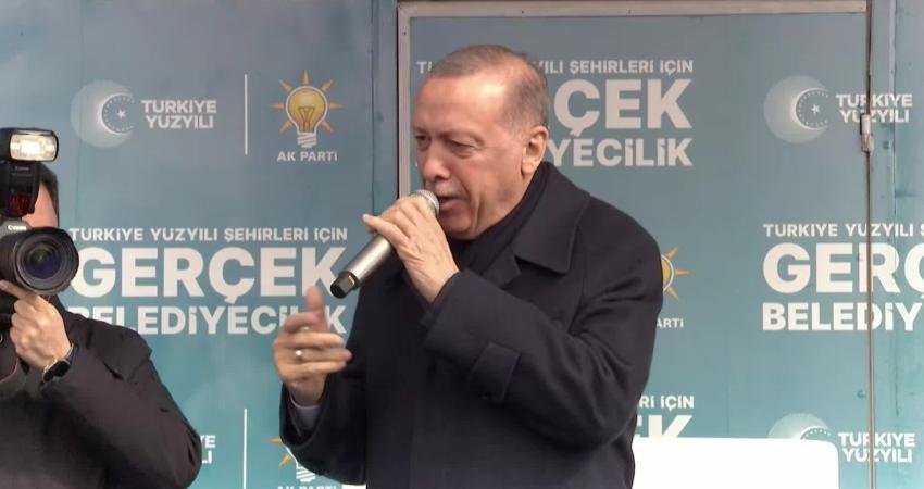 Cumhurbaşkanı ve AKP Genel Başkanı Recep Tayyip Erdoğan, Erzurum’da; “İstanbul’da
