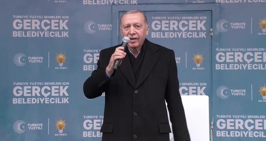 Cumhurbaşkanı Recep Tayyip Erdoğan Batman’da, “Benim Kürt kardeşlerim dahil, seçmenlerine