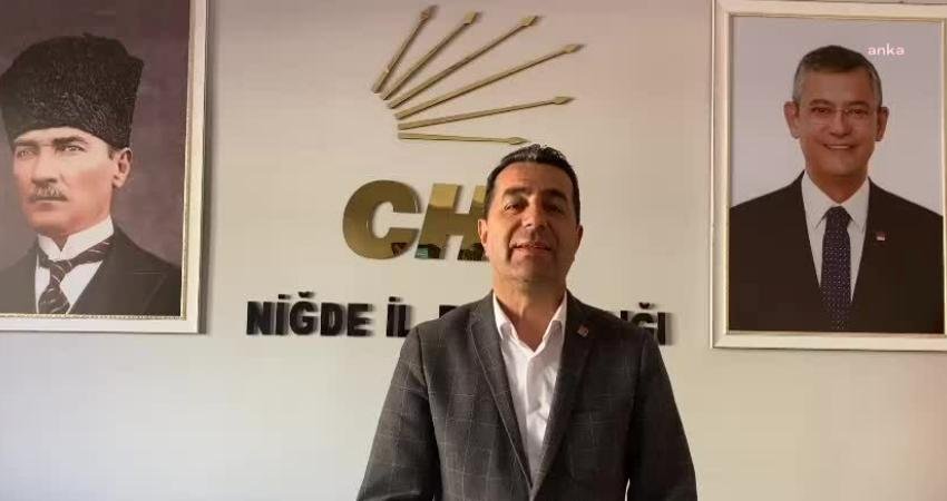 CHP Genel Başkan Yardımcısı Erhan Adem, Ticaret Bakanı &Ouml;mer Bolat’ın