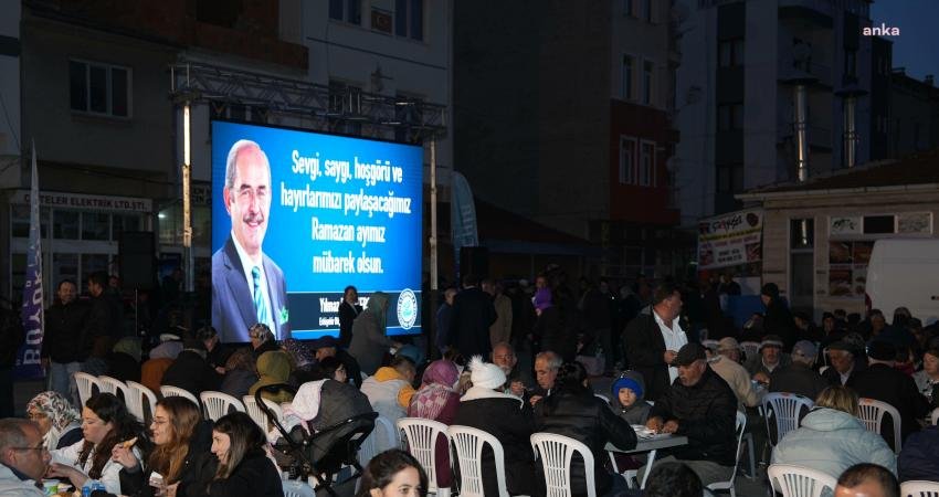 Eskişehir B&uuml;y&uuml;kşehir Belediyesi&rsquo;nin (EBB) geleneksel iftar daveti, &Ccedil;ifteler il&ccedil;esinde b&uuml;y&uuml;k