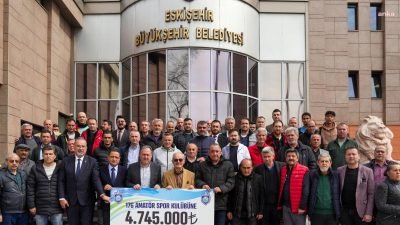 Kentteki amat&ouml;r spor kul&uuml;plerine 2013 yılından bug&uuml;ne nakdi destek sunan