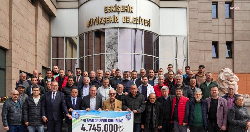 Kentteki amat&ouml;r spor kul&uuml;plerine 2013 yılından bug&uuml;ne nakdi destek sunan