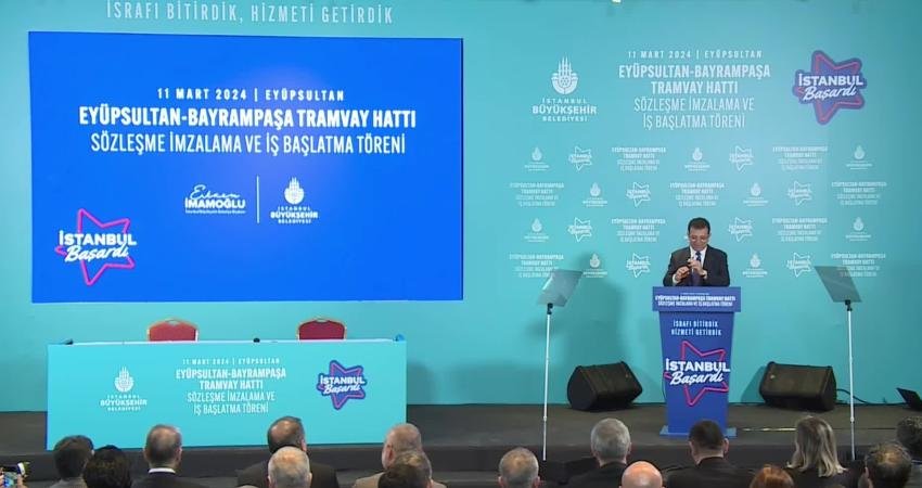 HAKAN KAYA İBB, 2024 Kamu Yatırım Programı&rsquo;na alınmayan &ldquo;Ey&uuml;psultan-Bayrampaşa Tramvay