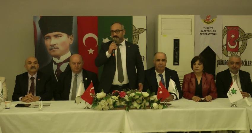 TUNCAY T&Uuml;RKG&Uuml;L&Uuml; Gelecek Partisi Adana İl Başkanı Volkan Yavuz, yerel