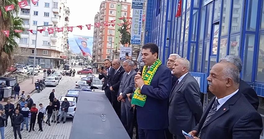 Demokrat Parti Genel Başkanı G&uuml;ntekin Uysal, Osmaniye&rsquo;de; &ldquo;Bu zamana kadar