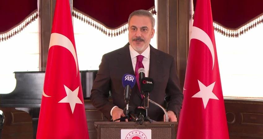 Dışişleri Bakanı Hakan Fidan, Washington’da basın mensuplarına, T&uuml;rk-Amerikan ilişkilerini değerlendirdi.