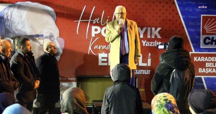 Kdz. Ereğli Belediye Başkanı ve CHP Belediye Başkan Adayı Halil