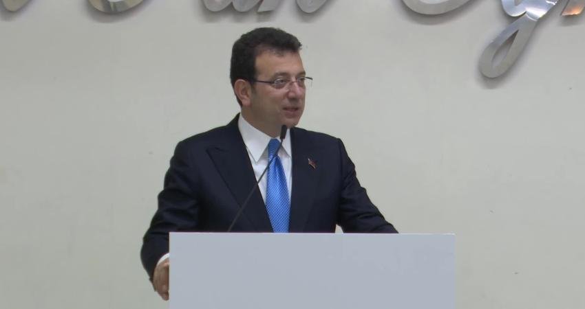 Haber: EDDA S&Ouml;NMEZ/ Kamera: SADIK KARAKULOĞLU İstanbul B&uuml;y&uuml;kşehir Belediye Başkanı