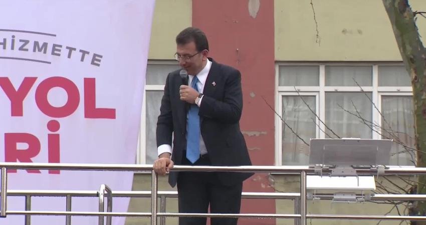 Haber: EDDA S&Ouml;NMEZ/ Kamera: SADIK KARAKULOĞLU İstanbul B&uuml;y&uuml;kşehir Belediye Başkanı