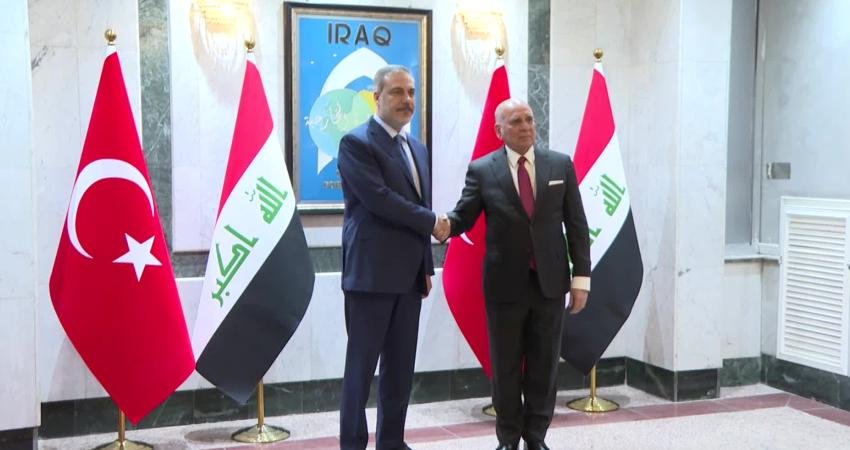 Irak’ın başkenti Bağdat’taki g&uuml;venlik zirvesi, Dışişleri Bakanı Hakan Fidan, Milli