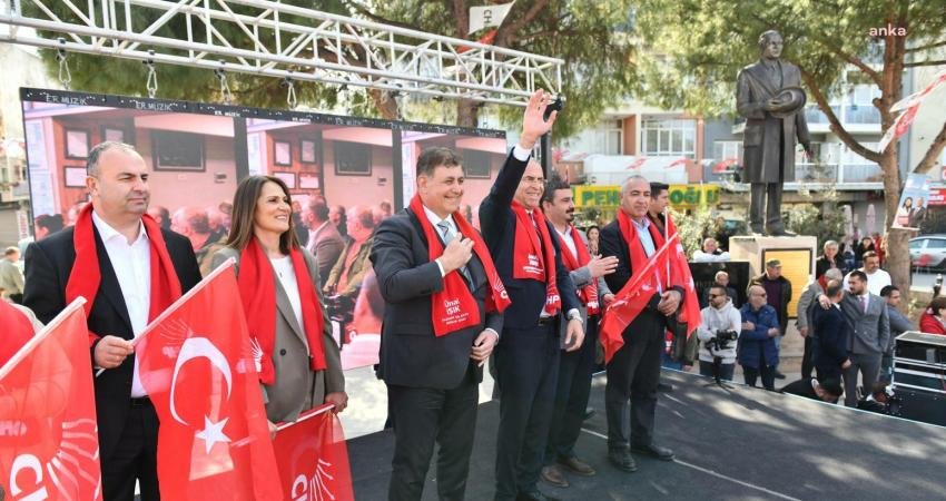 CHP İzmir B&uuml;y&uuml;kşehir Belediye Başkan Adayı Cemil Tugay, Gaziemir’de trafiği