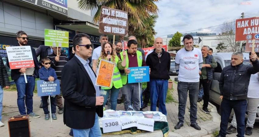 İzmir Staj ve &Ccedil;ıraklık Mağdurları Derneği Başkanı Semiha &Ouml;zek, meslek