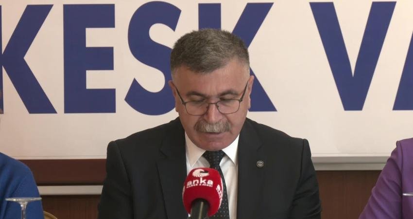 KESK Eş Genel Başkanı Karagöz: “İktidarını Gerilim, Şiddet ve Çatışma ile Sürdüren Ceberut Bir İktidarla Karşı Karşıyayız” KESK Eş Genel Başkanı Ahmet Karagöz, yeni dönem Merkez Yürütme