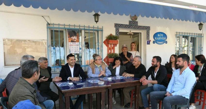Kuşadası Belediye Başkanı &Ouml;mer G&uuml;nel, Soğucak ve Caferli Mahallelerini ziyaret