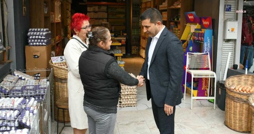 Kuşadası Belediye Başkanı &Ouml;mer G&uuml;nel, Adnan Menderes Bulvarı’nı ziyaret ederek,