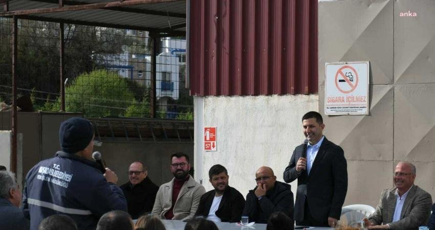 Kuşadası Belediye Başkanı &Ouml;mer G&uuml;nel, Kademe Amirliği’ni ziyaret ederek, Fen