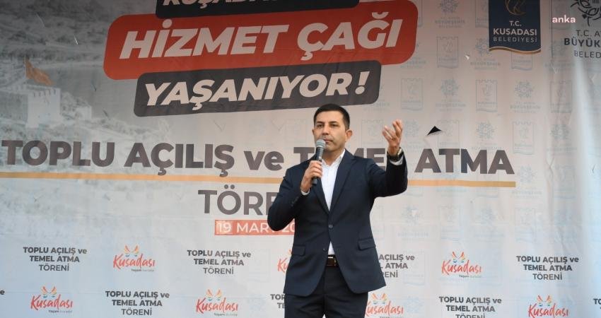Kuşadası Belediyesi tarafından kente kazandırılan 15 yeni proje i&ccedil;in toplu