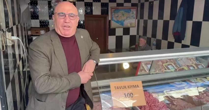 CHP Şanlıurfa Milletvekili Mahmut Tanal, &ldquo;Tavuk kıyma artık kasap reyonlarına