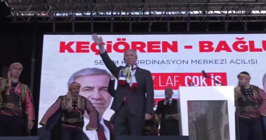 Mansur Yavaş Bağlum’da Konuştu, İktidarın Ekonomi Politasını Eleştirdi, Dar Gelirliye Destek Projelerini Anlattı. Haber: İLEYDA ÖZMEN / Kamera: ONUR BİNGÖL Ankara Büyükşehir Belediye