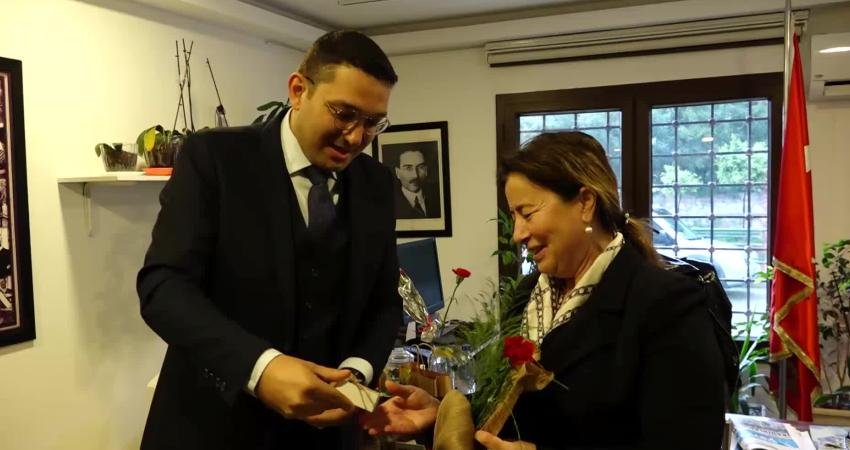 8 Mart D&uuml;nya Emek&ccedil;i Kadınlar G&uuml;n&uuml; dolayısıyla Marmaris Belediye Başkan