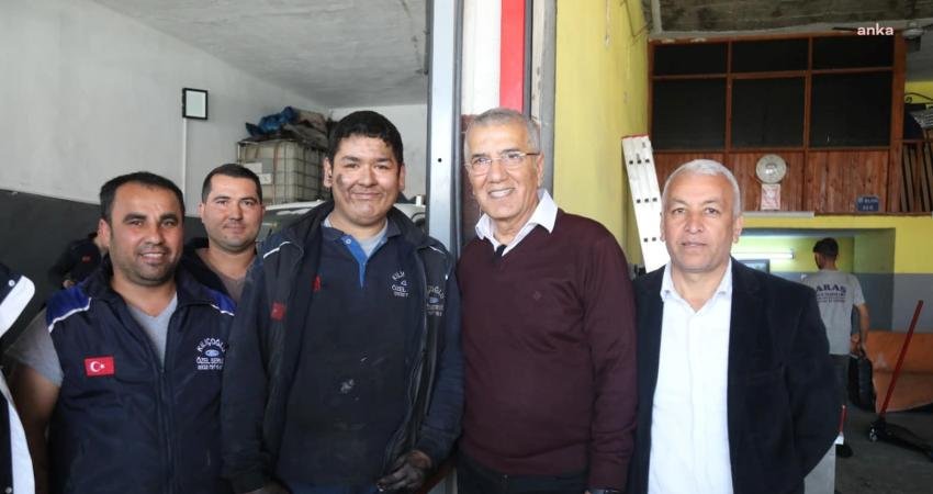 Mezitli Belediye Başkanı Neşet Tarhan, Atat&uuml;rk Mahallesi’nde K&uuml;&ccedil;&uuml;k Sanayi Sitesi’ni