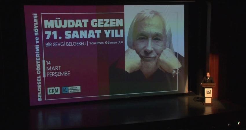 Usta sanat&ccedil;ı M&uuml;jdat Gezen&rsquo;in 71&rsquo;inci sanat yılı &ouml;zel bir programla