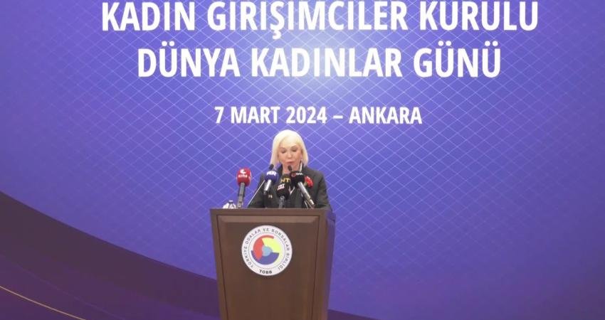 T&uuml;rkiye Odalar ve Borsalar Birliği (TOBB) Kadın Girişimciler Kurulu Başkanı