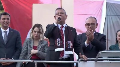 Cumhuriyet Halk Partisi Genel Başkanı Özgür Özel, Manisa Turgutlu’da halk