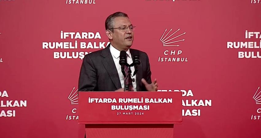 CHP Genel Başkanı Özgür Özel, “Üç gün sonrası için bütün