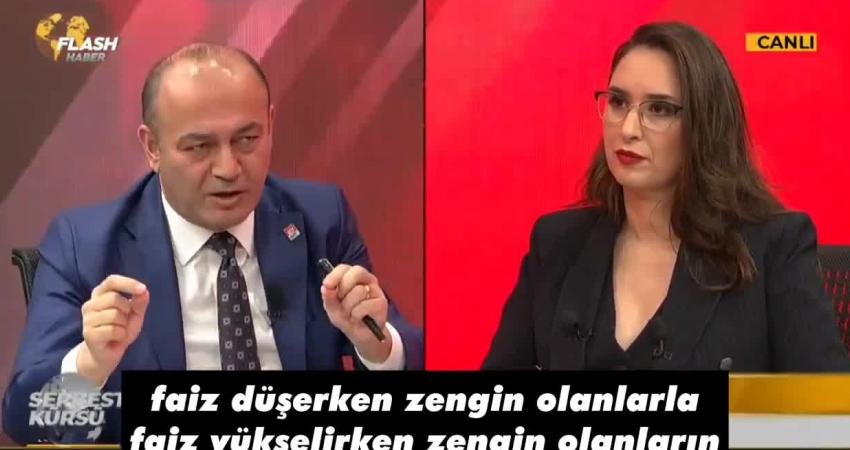 CHP Genel Başkan Yardımcısı &Ouml;zg&uuml;r Karabat, &ldquo;Faiz d&uuml;şerken zengin olanlarla