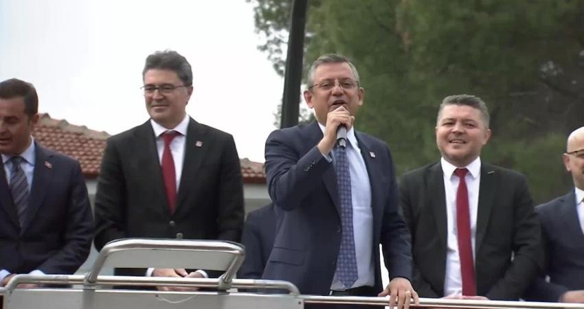 CHP Genel Başkanı Özgür Özel, Balıkesir Bigadiç’te; Cumhurbaşkanı Recep Tayyip