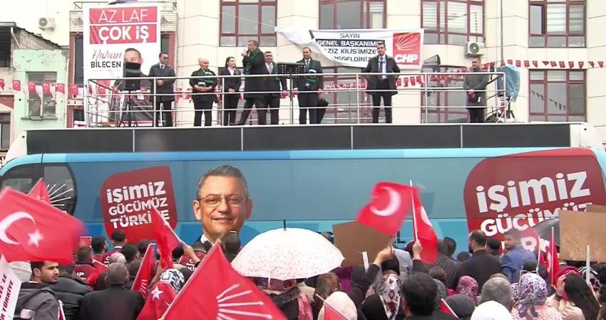CHP Genel Başkanı Özgür Özel, partisinin Kilis’te düzenlediği mitingde, Cumhurbaşkanı