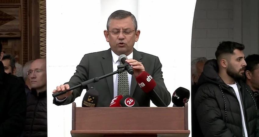 HABER: G&Uuml;LARA SUBAŞI / KAMERA: &Uuml;NAL AYDIN CHP Genel Başkanı
