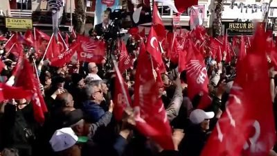 CHP Genel Başkanı Özgür Özel, Menemen’de; “Kim ki eğer bu