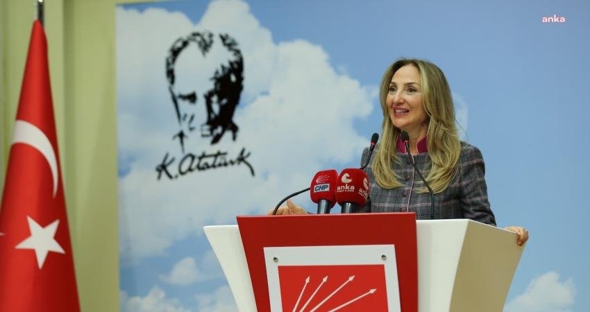 CHP Kadın Kolları Genel Başkanı Aylin Nazlıaka, 8 Mart D&uuml;nya