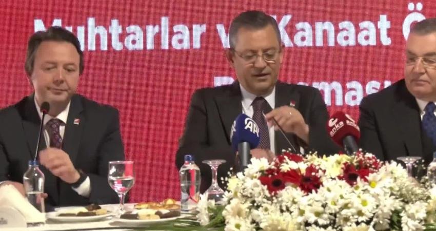 Haber: &Ccedil;AĞATAN AKYOL – Kamera: HAKAN KAYA CHP Genel Başkanı