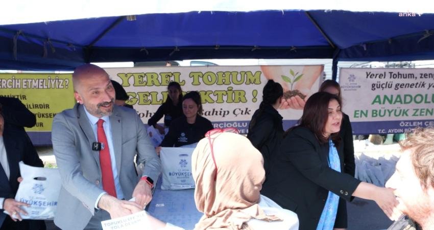 Aydın B&uuml;y&uuml;kşehir Belediye Başkanı &Ouml;zlem &Ccedil;er&ccedil;ioğlu, S&ouml;ke Belediye Başkanı Mustafa