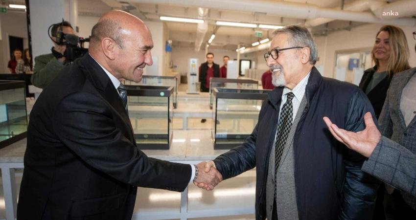 Prof. Dr. Naci Görür İzmir’deki Yapı ve Zemin Laboratuvarını Ziyaret Etti Bilim Akademisi Üyesi Prof. Dr. Naci Görür, İzmir Büyükşehir Belediye