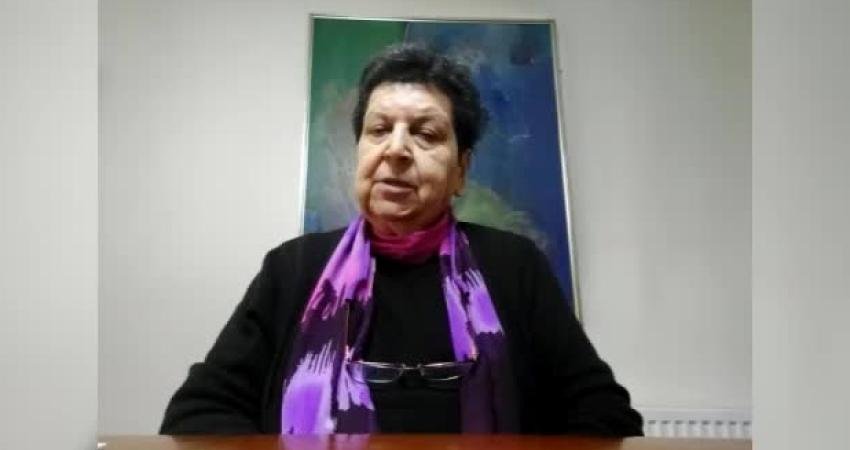 MERVE G&Uuml;VEN 29 Ekim Kadınları Derneği Genel Başkanı Şenal Sarıhan,
