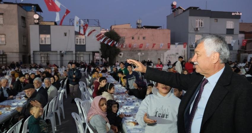 Adana B&uuml;y&uuml;kşehir Belediyesi, Ramazan ayının ilk g&uuml;n&uuml;nde Seyhan il&ccedil;esinde kurduğu