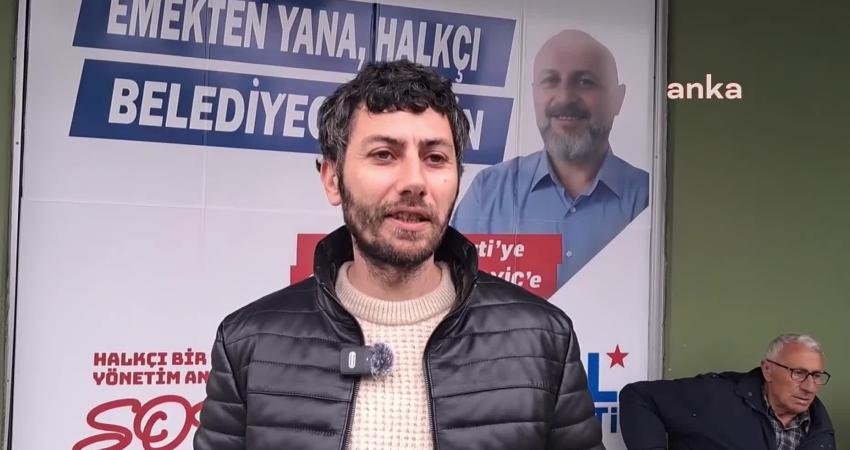 UĞUR İSTANBULLU SOL Parti S&ouml;zc&uuml;s&uuml; &Ouml;nder İşleyen, Artvin Kemalpaşa&rsquo;da; “Biz