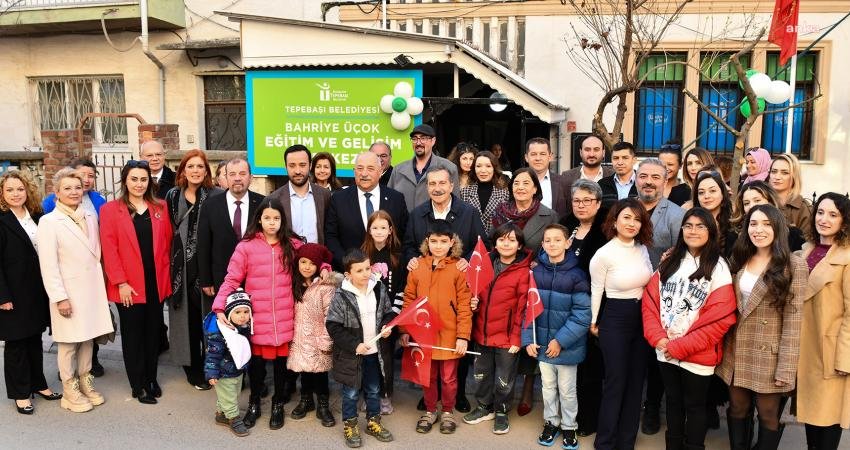 Bahriye &Uuml;&ccedil;ok Eğitim ve Gelişim Merkezi&rsquo;nin resmi a&ccedil;ılışına katılan Tepebaşı