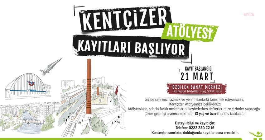Tepebaşı Belediyesi tarafından d&uuml;zenlenen &lsquo;Kent&ccedil;izer At&ouml;lyesi&rsquo;ne kayıtlar yarın başlıyor. Tepebaşı