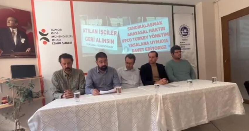 TMMOB Gıda M&uuml;hendisleri Odası İzmir Şubesi ve TMMOB Kimya M&uuml;hendisleri