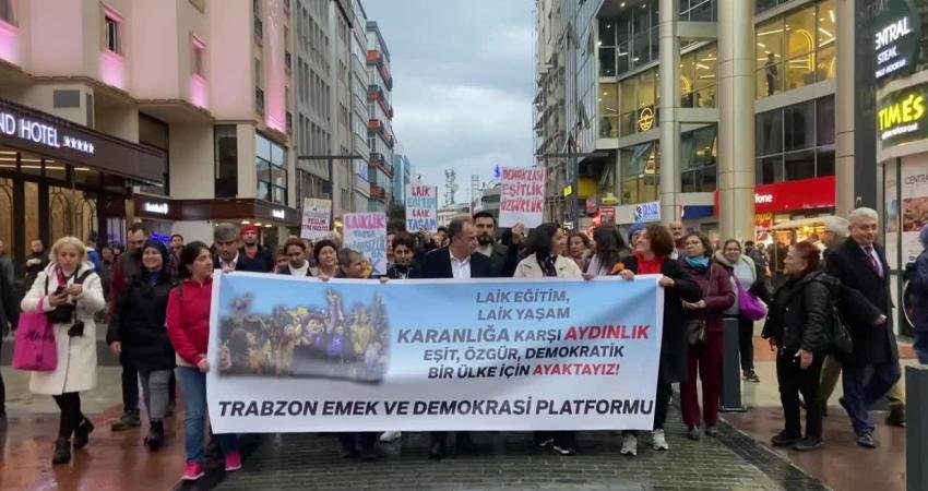 ESRA NUR PERVAN Trabzon Emek ve Demokrasi Platformu, laik eğitim