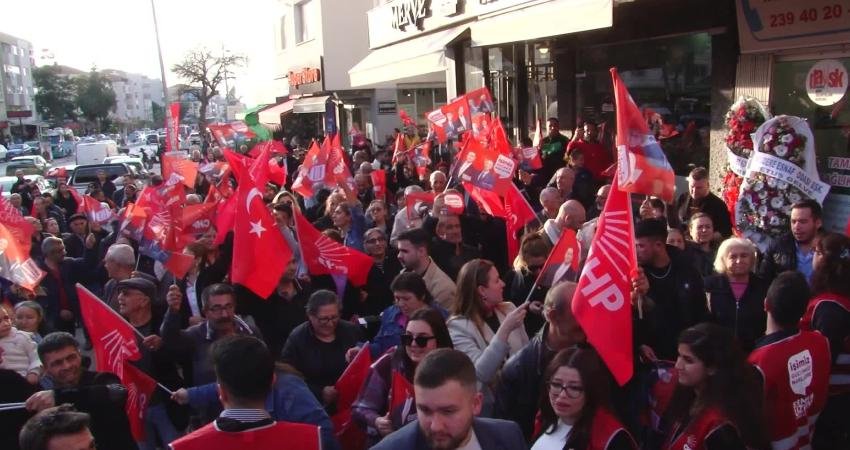 CHP’nin İzmir B&uuml;y&uuml;kşehir Belediye Başkan Adayı Cemil Tugay, Narlıdere Se&ccedil;im