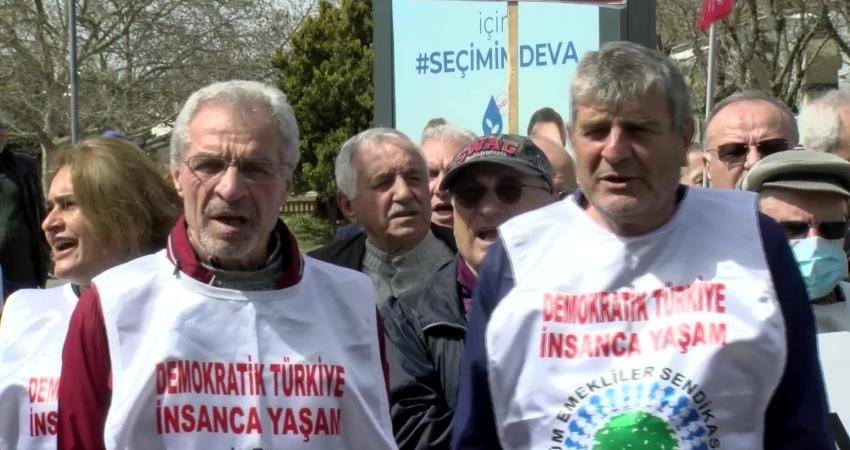 HABER: YAĞMUR BERİL VAROL – KAMERA: &Ouml;ZG&Uuml;R ŞENG&Uuml;L T&uuml;m Emeklilerin
