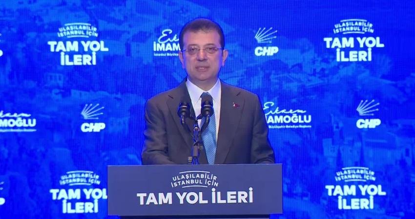 ‘Ulaşılabilir İstanbul İçin Tam Yol İleri’ Sunumunda Konuşan İmamoğlu: “Bu İş Yaptırmama Zihniyetini, 5 Yıl Boyunca Her Seferinde Mağlup Ettik” OKTAY YILDIRIM İstanbul Büyükşehir Belediye (İBB) Başkanı Ekrem İmamoğlu, ‘10