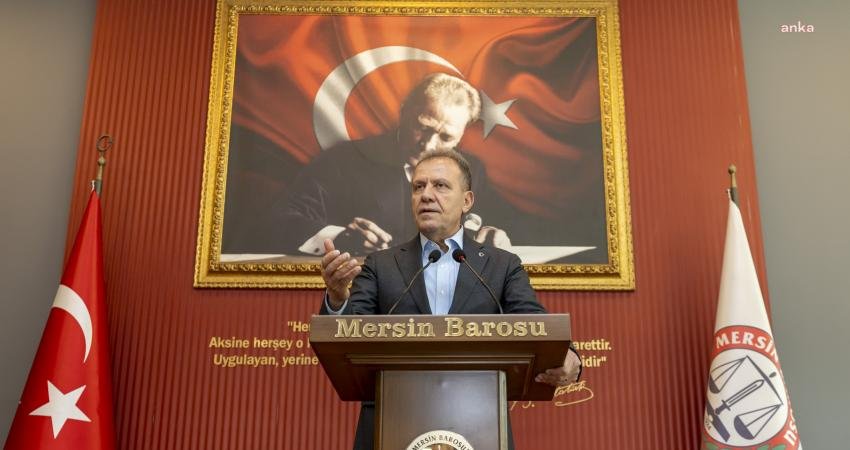 Vahap Seçer’den Mersin Barosu’na Ziyaret Mersin Büyükşehir Belediye Başkanı ve Cumhuriyet Halk Partisi (CHP) Mersin